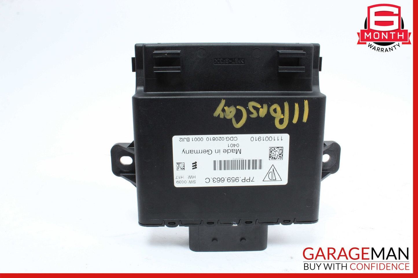 11-17 Porsche Cayenne 958 Voltage Stabiliser Converter Control Module Unit OEM