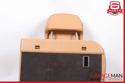 11-17 Porsche Cayenne 958 Rear Right Side Top Upper Seat Cushion Assembly Brown