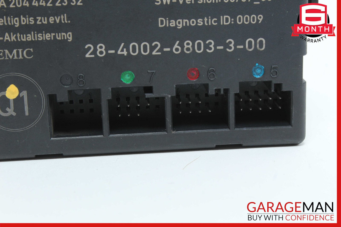 08-18 Mercedes W204 C63 AMG Front Right Passenger Side Door Control Module Unit