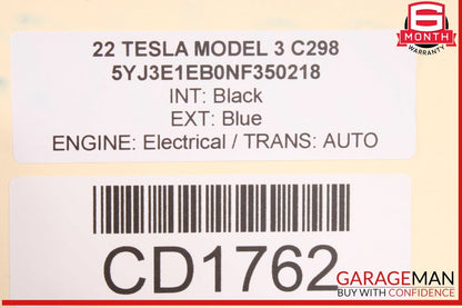 20-24 Tesla Model 3 Y Long Range Battery Module CELL 1609296-00-B OEM
