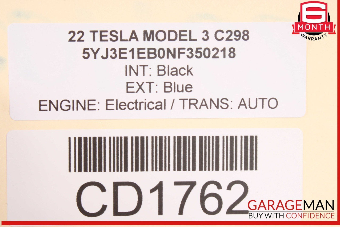 20-24 Tesla Model 3 Y Long Range Battery Module CELL 1609296-00-B OEM