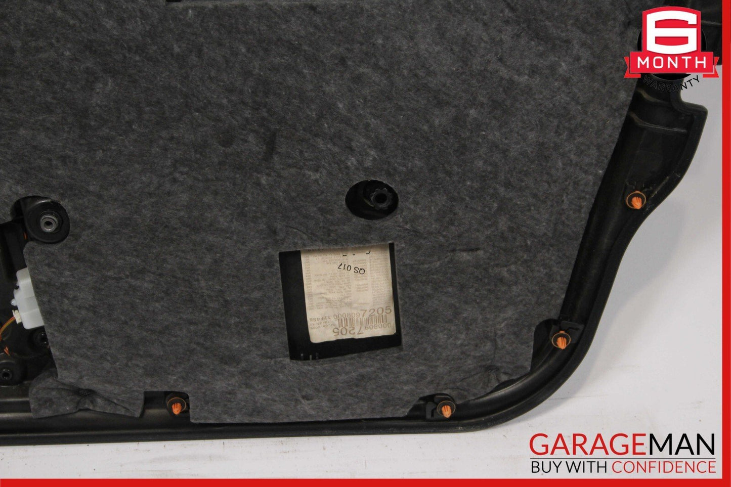 10-13 Mercedes W212 E350 E550 Front Left Interior Door Panel Trim Assy Black
