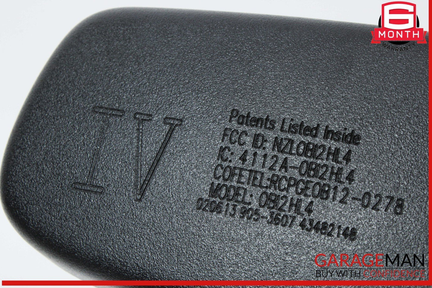 13-17 Nissan Leaf Front Upper Interior Windshield Rear View Mirror Black OEM