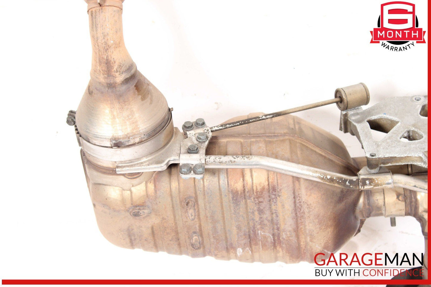 05-08 Porsche Boxster 987 2.7L Exhaust Muffler Assembly OEM