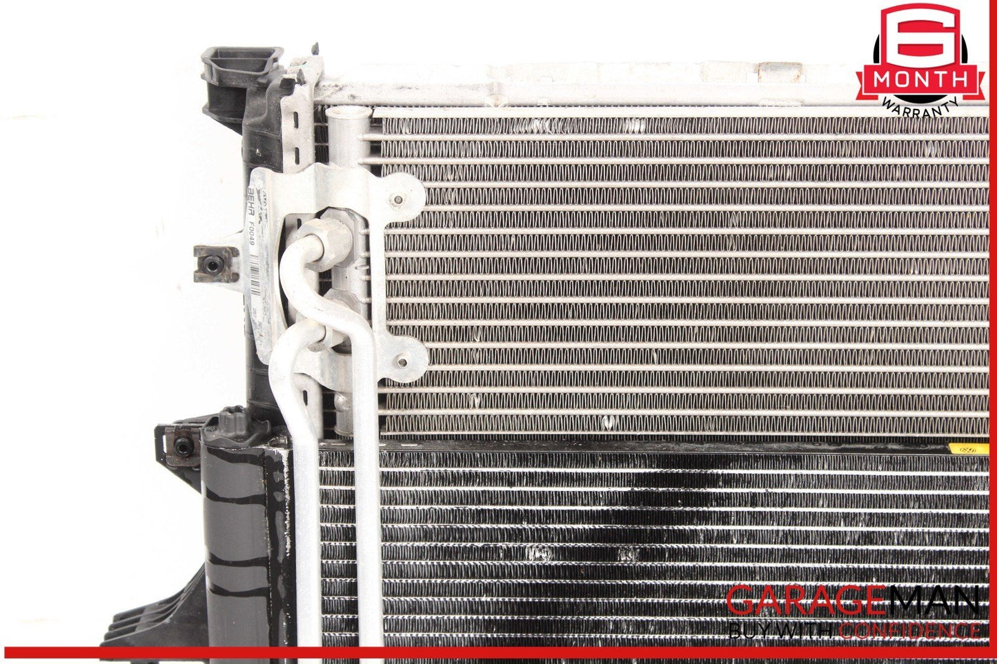 07-15 Audi Q7 3.0L Front Engine Coolant Cooling Radiator Assembly 7L6121253B OEM