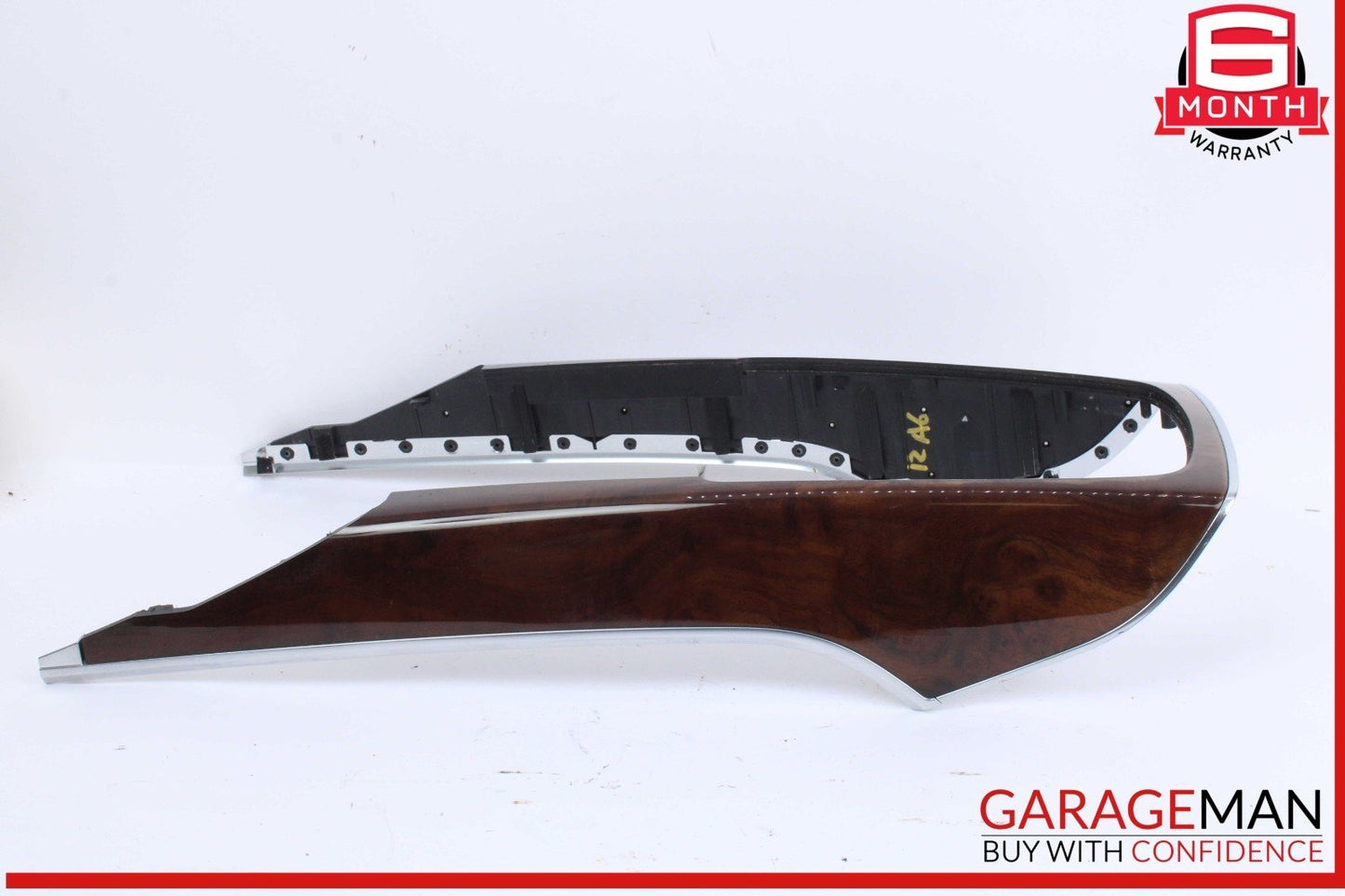 12-18 Audi A6 A7 Front Center Console Trim Panel Wood 4G0864261 OEM