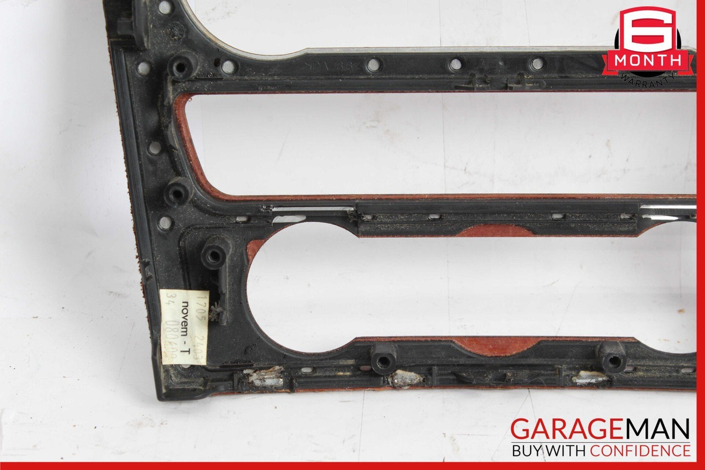 06-12 Mercedes X164 GL450 ML500 Center Console Control Trim Bezel Cover Wood