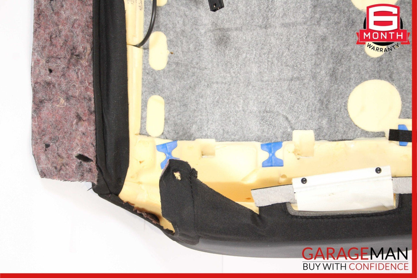 09-13 Mercedes ML350 R350 Front Right Top Upper Seat Cushion Cover Anthracite