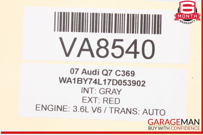 07-09 Audi Q7 Headlight Lamp Range Control Module Unit Hella 4F0907357F OEM