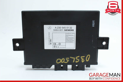 00-03 Mercedes R230 SL500 Keyless Go Entry Control Module Unit OEM