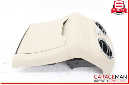 15-20 Mercedes W205 C300 Rear Center Console AC Air Vent Grille Trim Cover OEM
