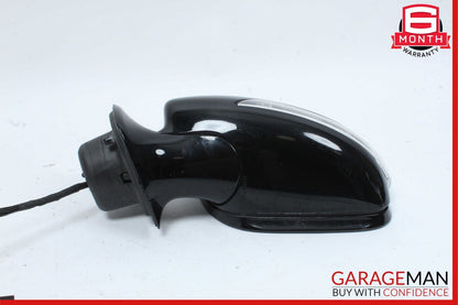 07-09 Mercedes W211 E63 AMG Left Driver Side Rear View Door Mirror Black OEM