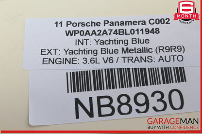 10-16 Porsche Panamera 970 Left Driver Side B-Pillar AC A/C Air Vent OEM