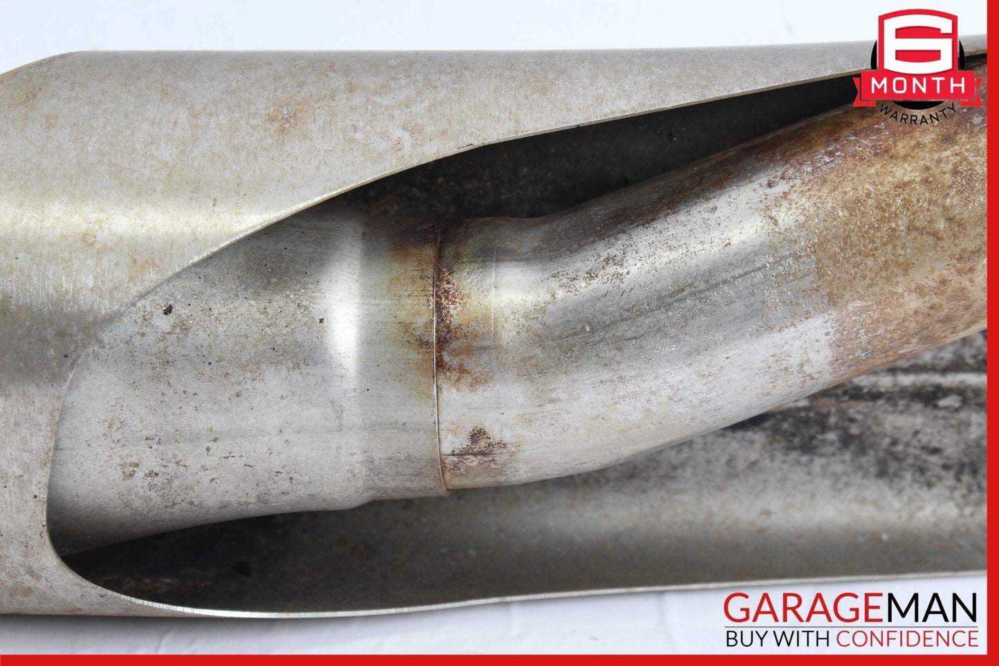 03-06 Porsche Cayenne S 955 4.5L Left Side Exhaust Muffler Tip OEM
