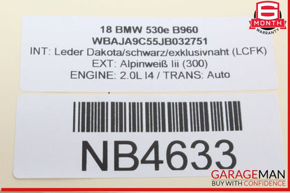 14-18 BMW 530E Front Right Passenger Side Door Corner Tweeter Speaker 7458448