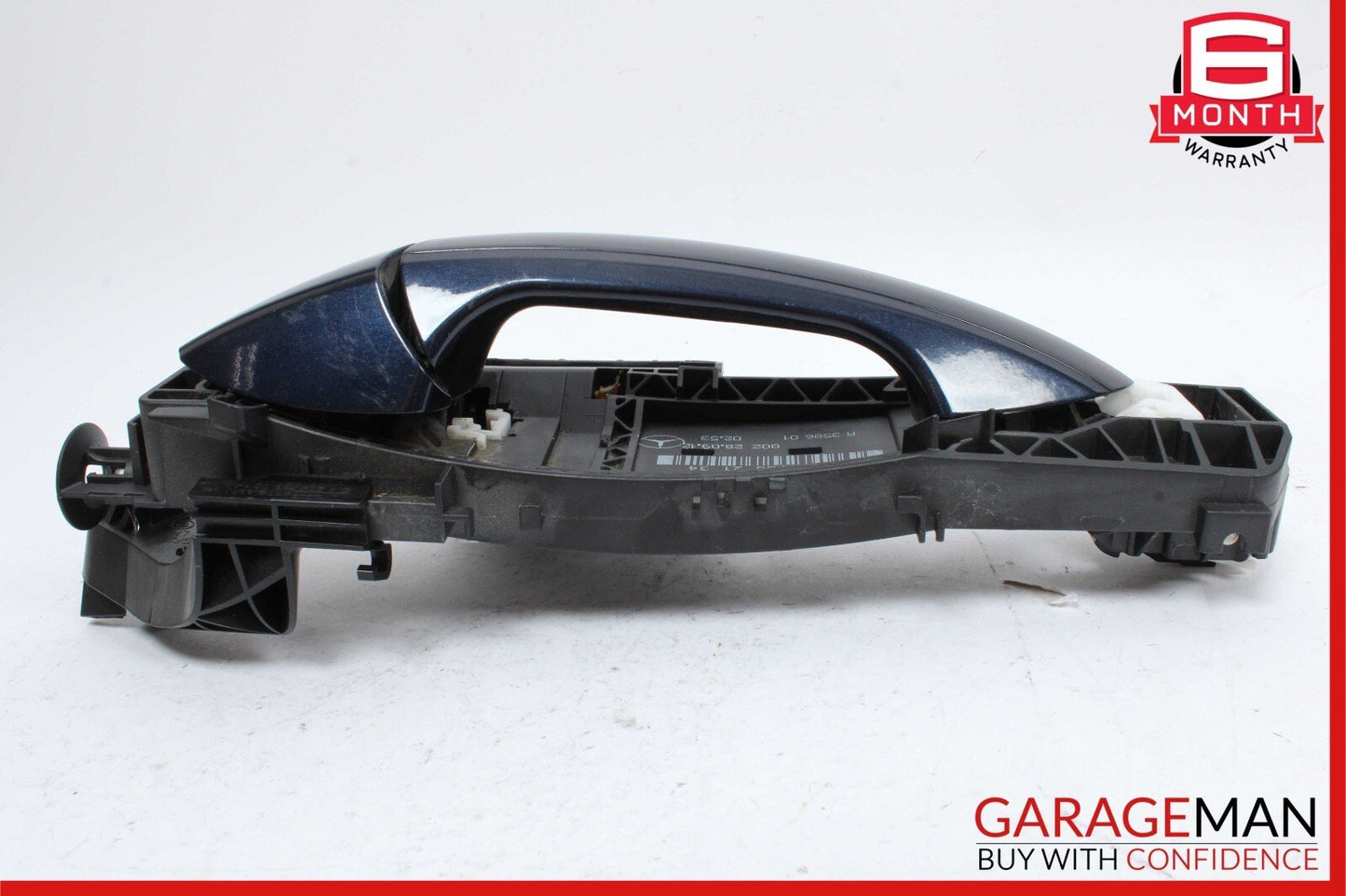 08-15 Mercedes X204 GLK350 GLK250 Rear Left Side Exterior Door Handle Blue