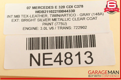 07-09 Mercedes W211 E320 CDI Front Left or Right Side Door Audio Sound Speaker