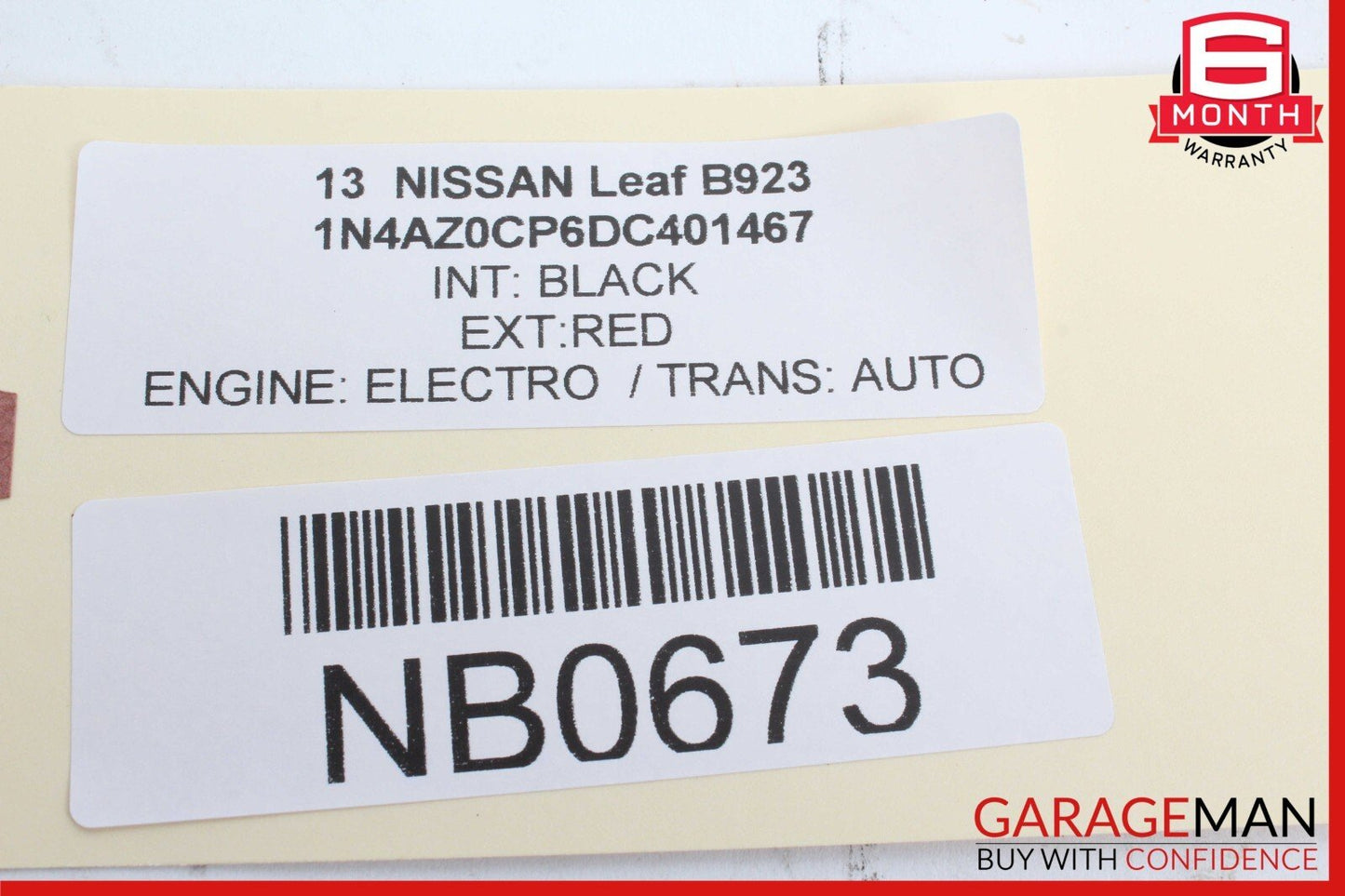 12-16 Nissan Leaf Center Cup Holder Trim OEM 689T2-3NF0A