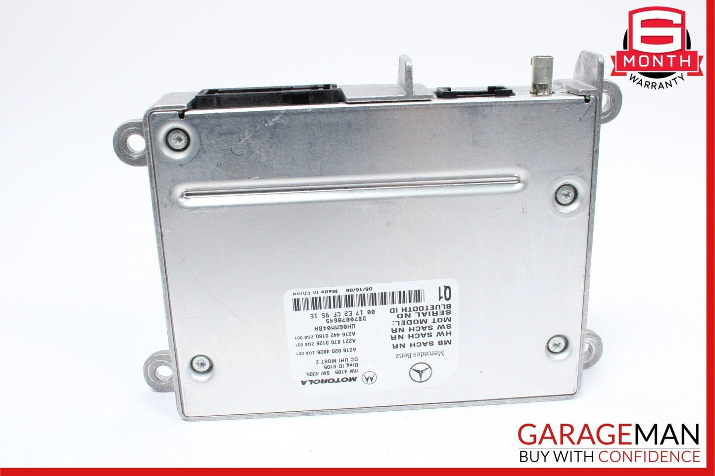 07-13 Mercedes W221 S550 CL550 Bluetooth Communication Controller Module OEM