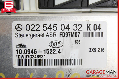 97-00 Mercedes R170 SLK230 ABS ASR Computer Control Module 0225450432 OEM