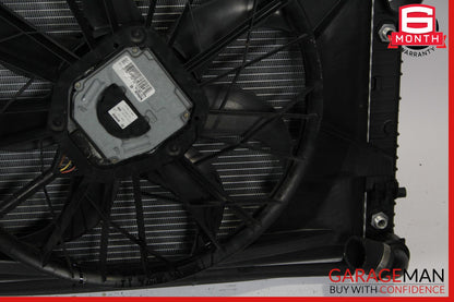 03-06 Mercedes R230 SL500 Engine Motor Cooling Radiator Fan Shroud A/C Condenser
