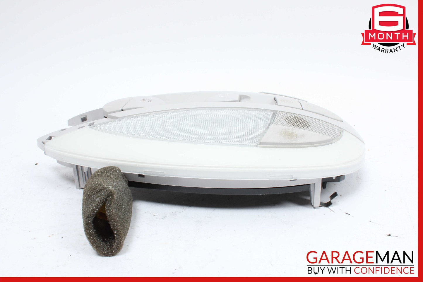 07-09 Mercedes W211 E350 E550 E63 Front Overhead Dome Light Gray 2118200723 OEM