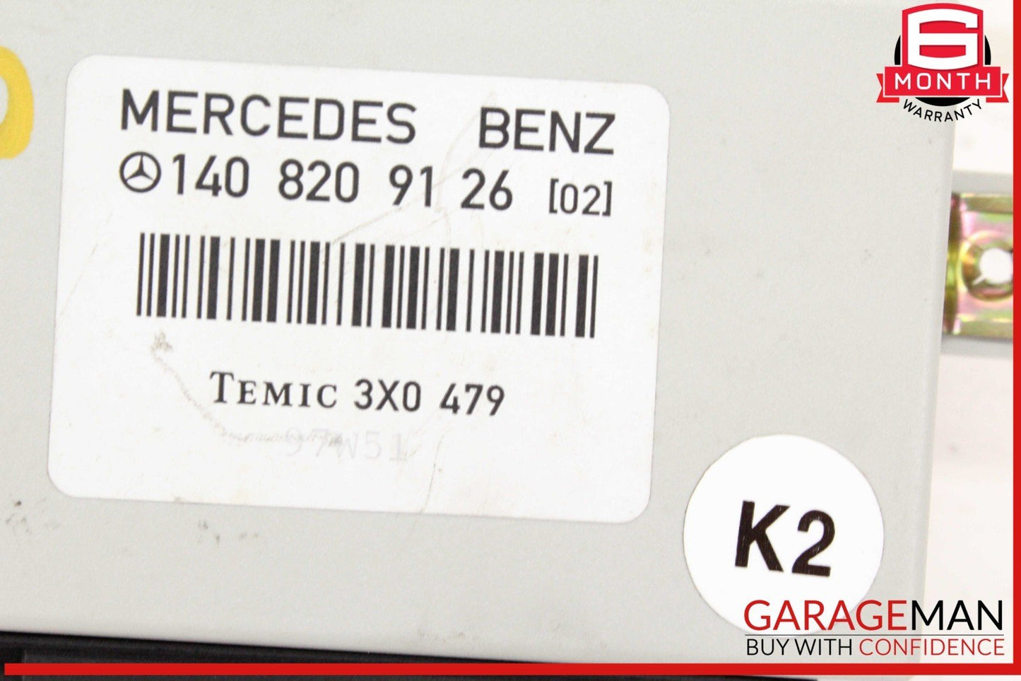 94-02 Mercedes R129 SL500 SL320 Anti Theft Key Alarm Control Module Unit OEM