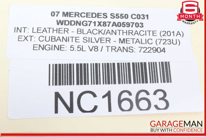 07-10 Mercedes W221 S550 Antenna Amplifier Phone Booster Module SYN9526A OEM