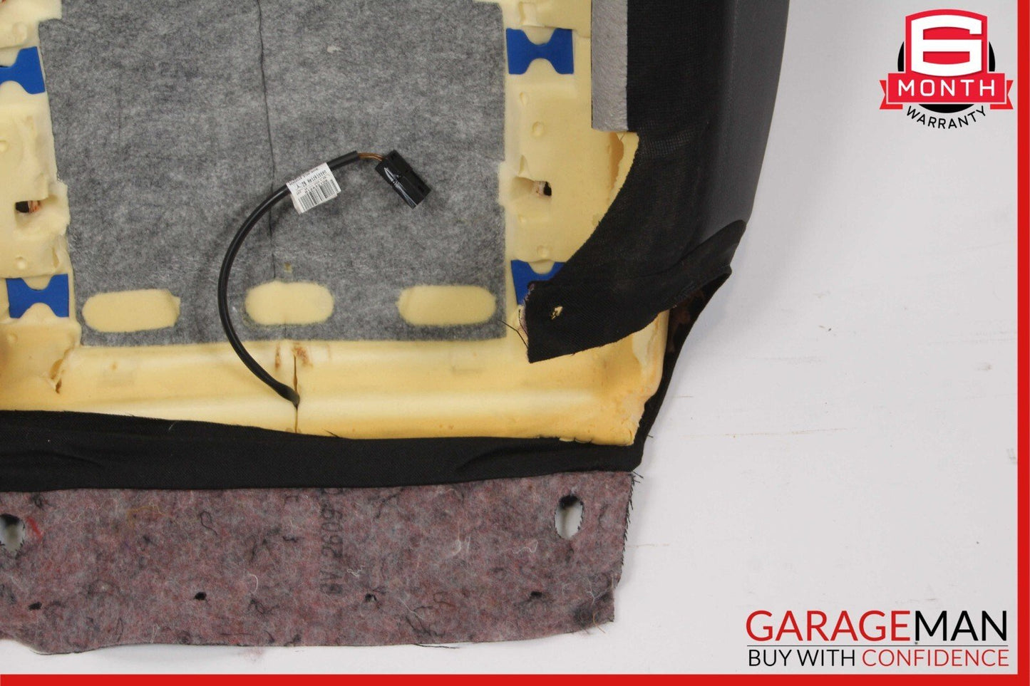 07-12 Mercedes X164 GL450 GL550 GL500 Front Left Top Upper Seat Cushion Black