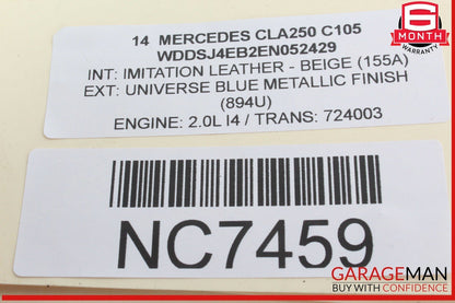 10-20 Mercedes W117 CLA250 GLA250 SL400 Communication Control Module Unit OEM