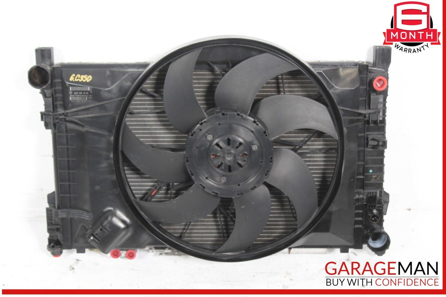05-09 Mercedes W203 C350 C230 CLK350 Engine Radiator Cooling Fan Motor OEM