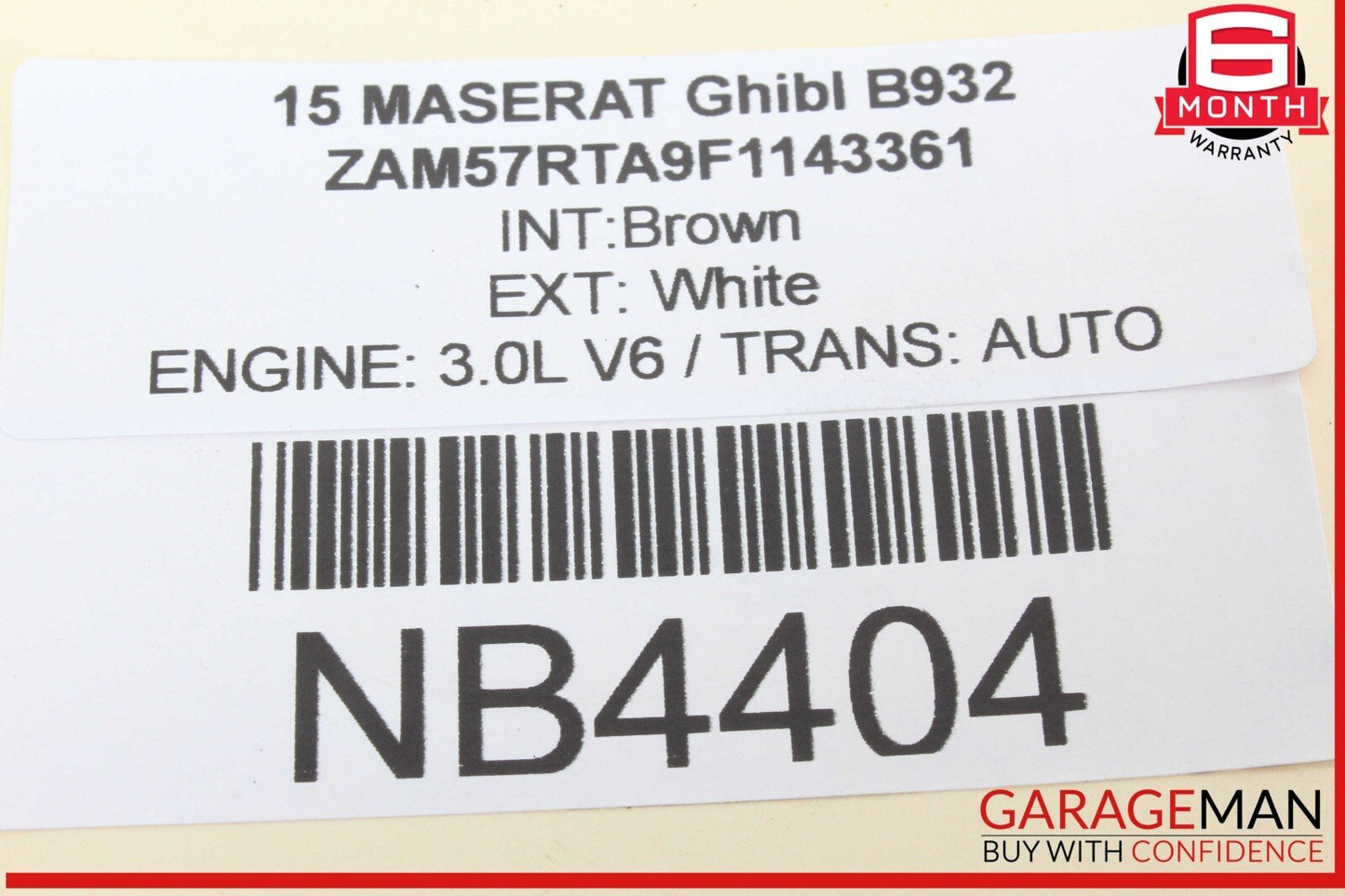 14-17 Maserati Ghibli Rear Left Driver Side Lower Suspension Control Arm OEM