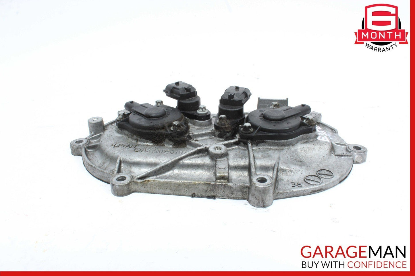 06-13 Mercedes W212 E350 S550 Front Right Engine Timing Chain Cover Plate OEM