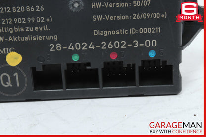 08-18 Mercedes W204 C250 Rear Right Side Door Control Module 2129004006 OEM