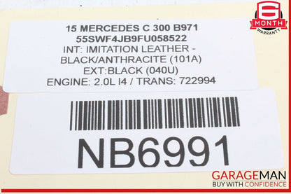 08-20 Mercedes W205 C300 Rear Left or Right Lower Suspension Control Arm OEM