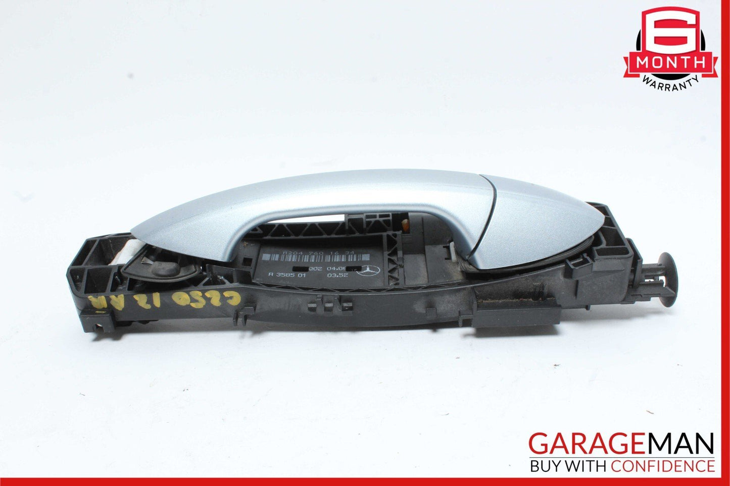 12-14 Mercedes W204 C250 Rear Right Side Exterior Door Handle Diamond Silver