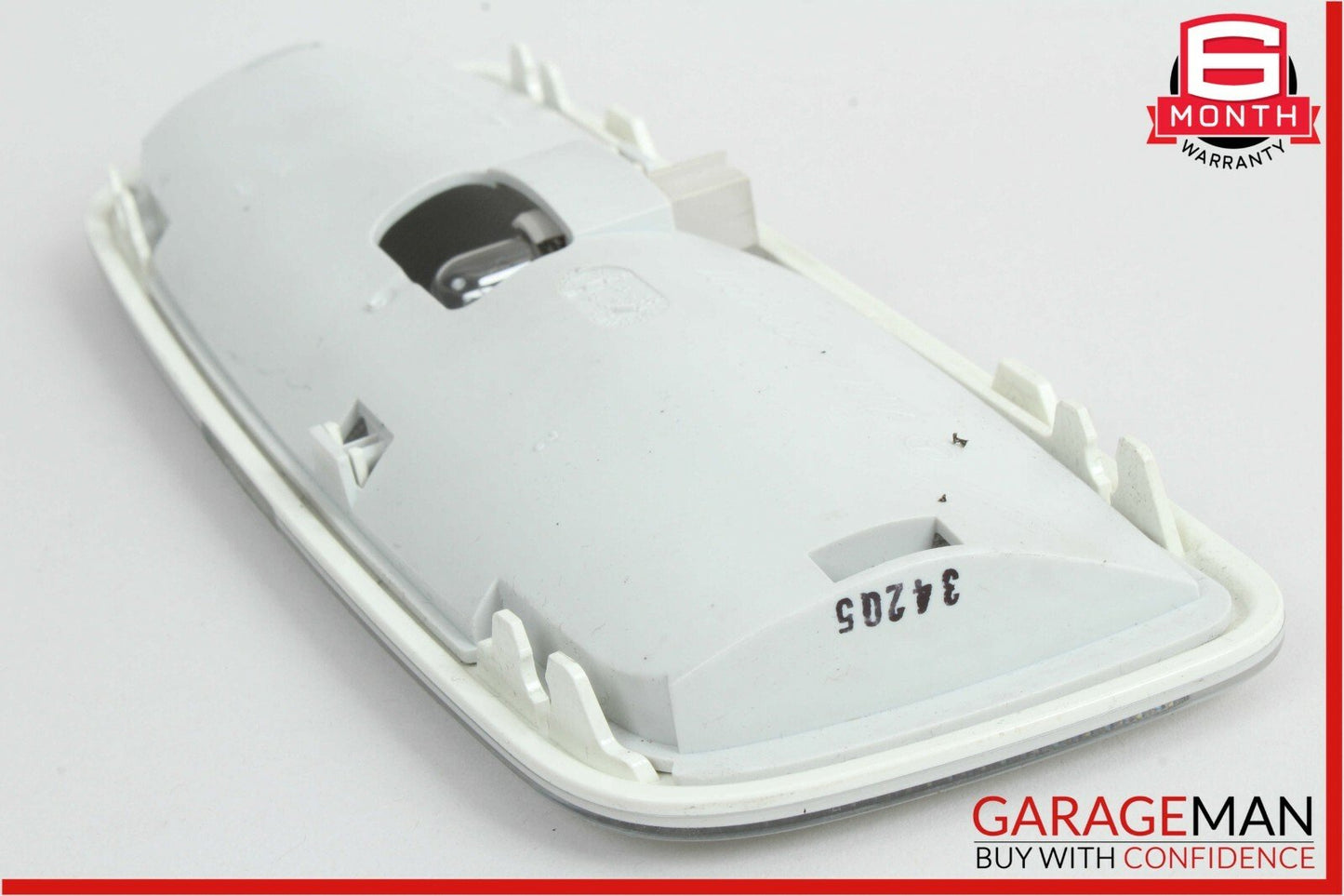 12-15 Mercedes W204 C250 C350 Coupe Rear Overhead Dome Light Lamp Gray OEM
