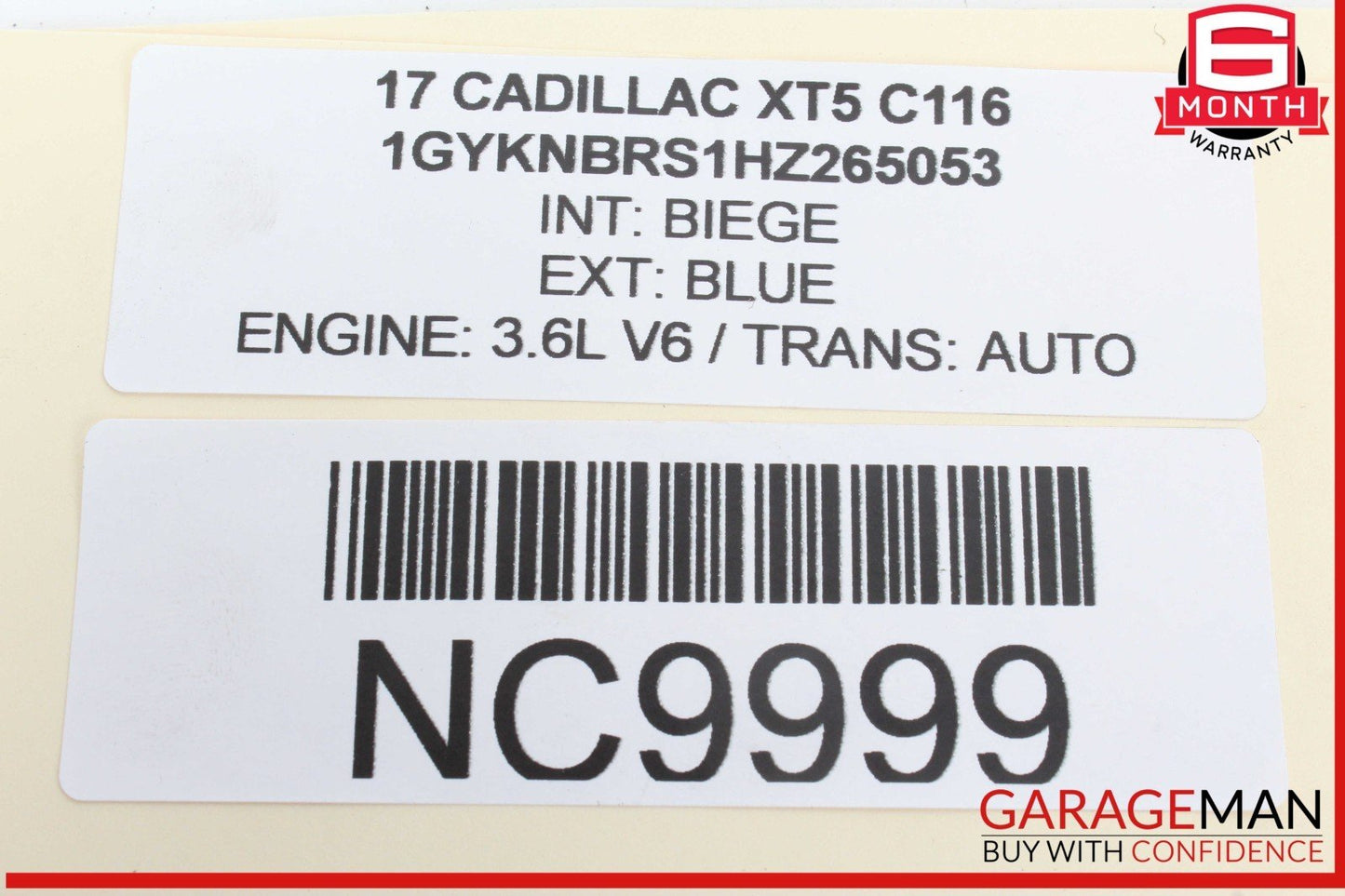 17-23 Cadillac XT5 Front Left Driver Side Spindle Knuckle Hub 84560115 OEM