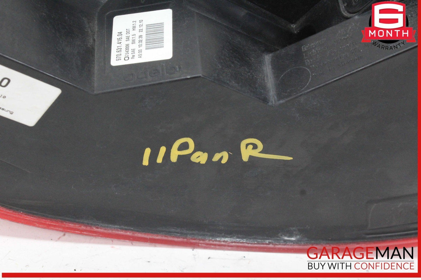 10-13 Porsche Panamera 970 Rear Right Side Tail Light Lamp 97063141604 OEM