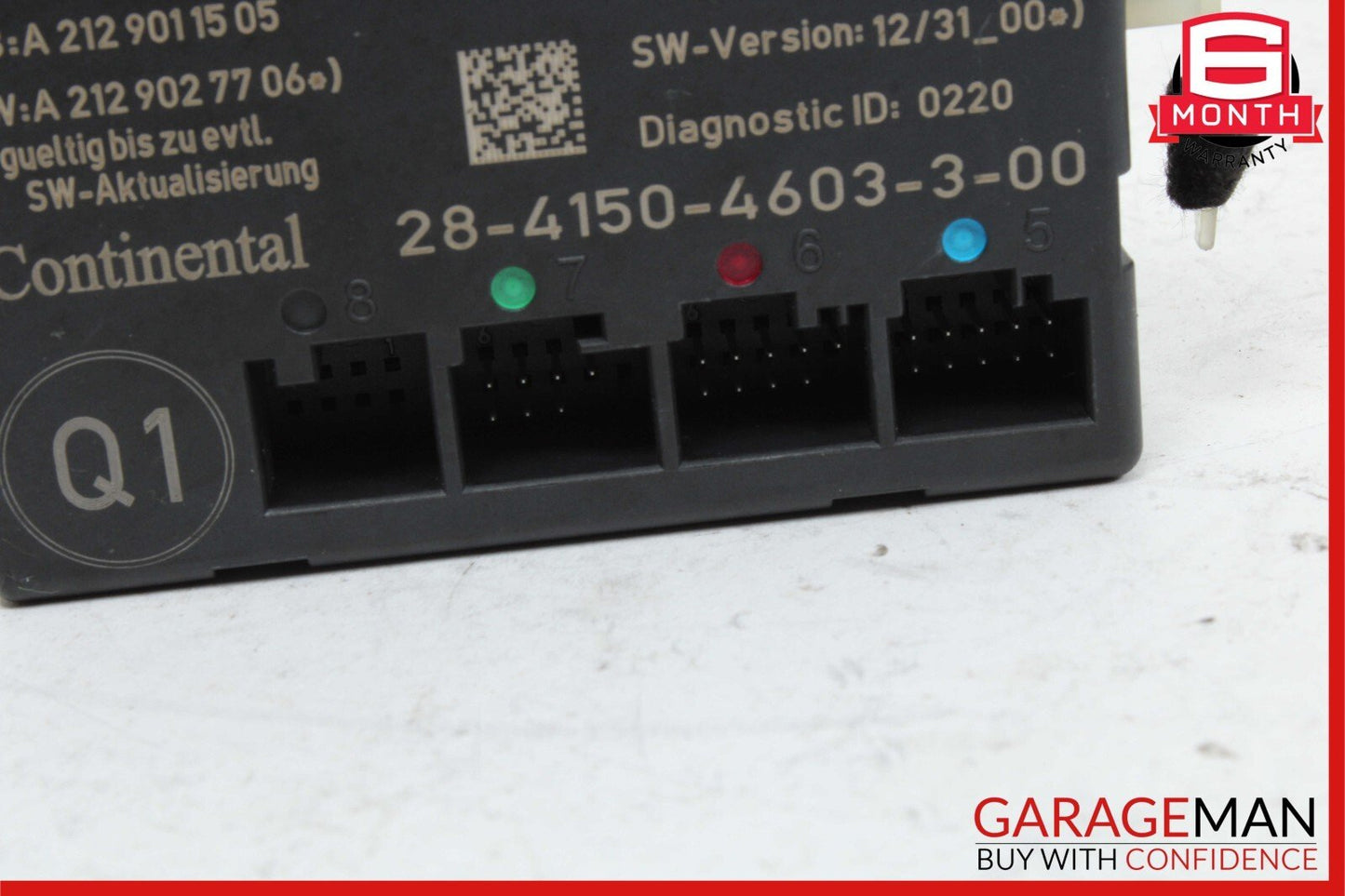 08-18 Mercedes W212 E350 CLS550 Front Right Side Door Control Module Unit