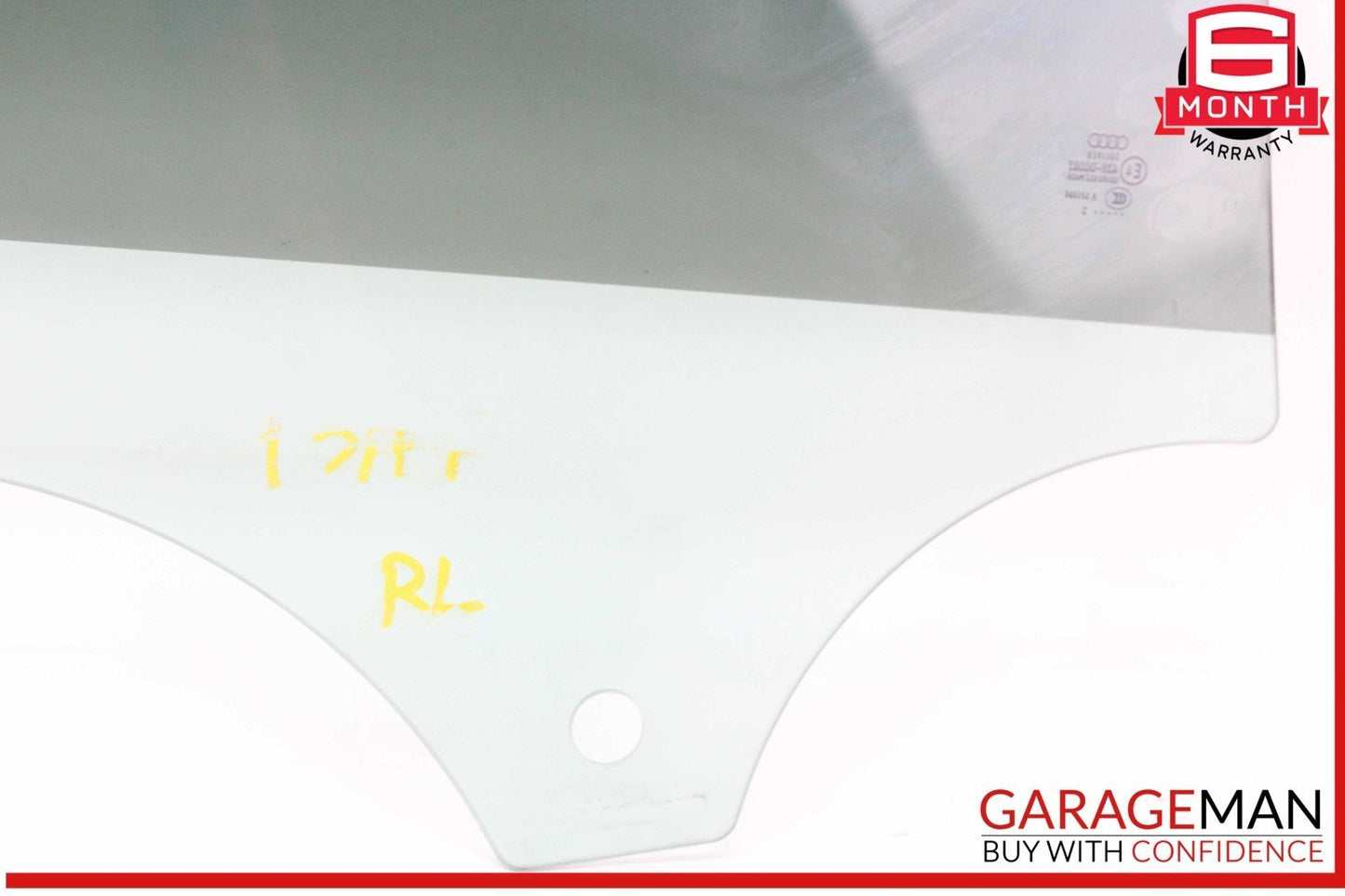 12-18 Audi A7 S7 RS7 Rear Left Driver Side Door Window Auto Glass OEM
