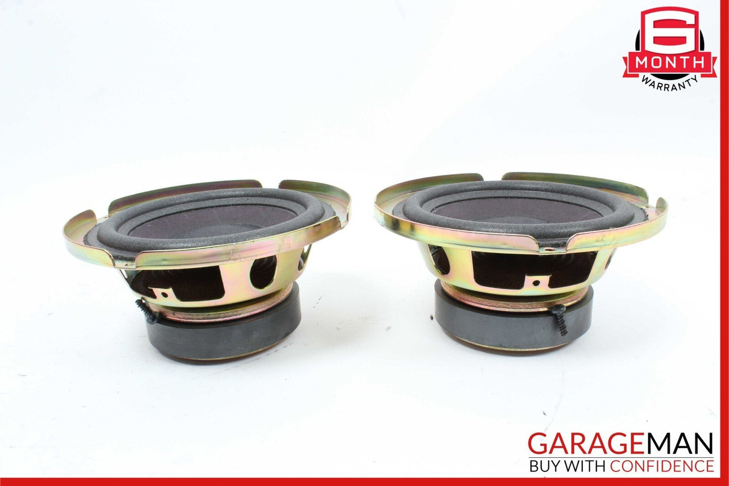 05-08 Porsche Boxster S 987 Bose Speaker Bass Box 4B9035382 Set of 2 Pc OEM