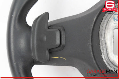 18-21 Mercedes W205 C300 E350 Steering Wheel w/ Shifter Paddles OEM