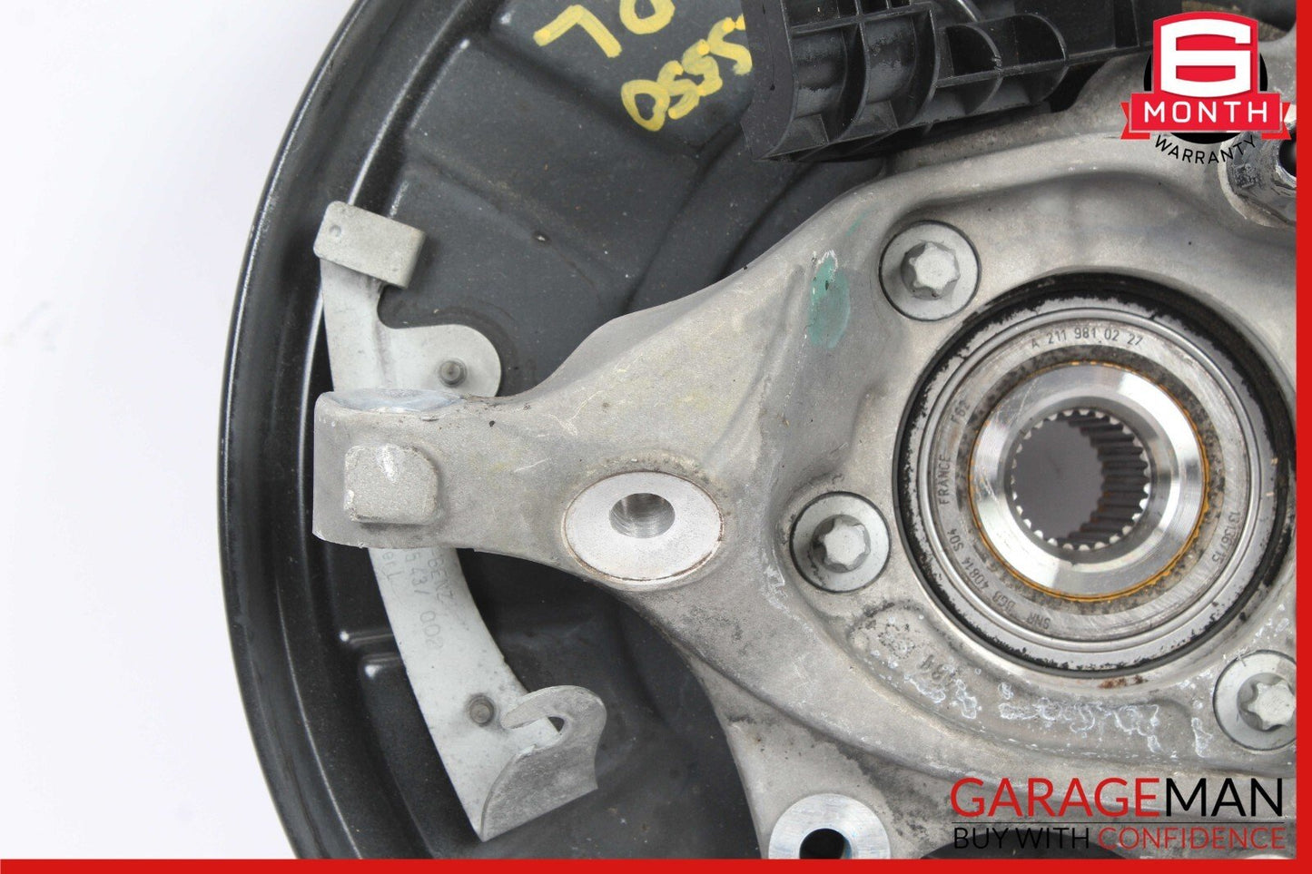 12-18 Mercedes W218 CLS550 Rear Left Wheel Spindle Knuckle Hub Bearing Assy