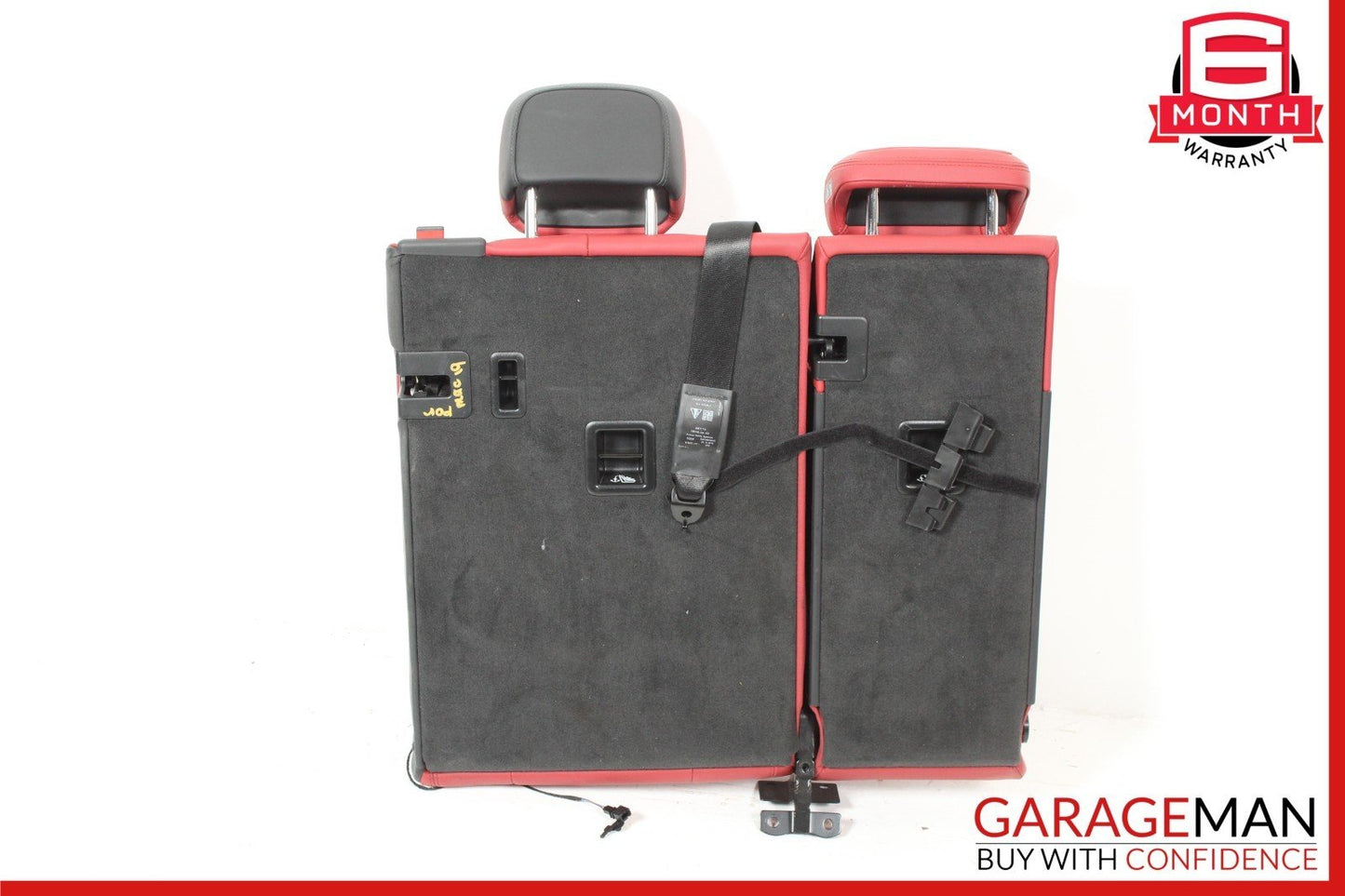 15-24 Porsche Macan 95B Rear Left Top Upper Seat Cushion Assembly Red OEM
