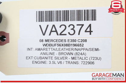 03-09 Mercedes W211 E350 E320 Rear Left Driver Side Door Lock Actuator OEM