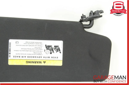 08-14 Mercedes W204 C250 C300 Front Left Side Sun Visor Sunvisor Shade Black OEM