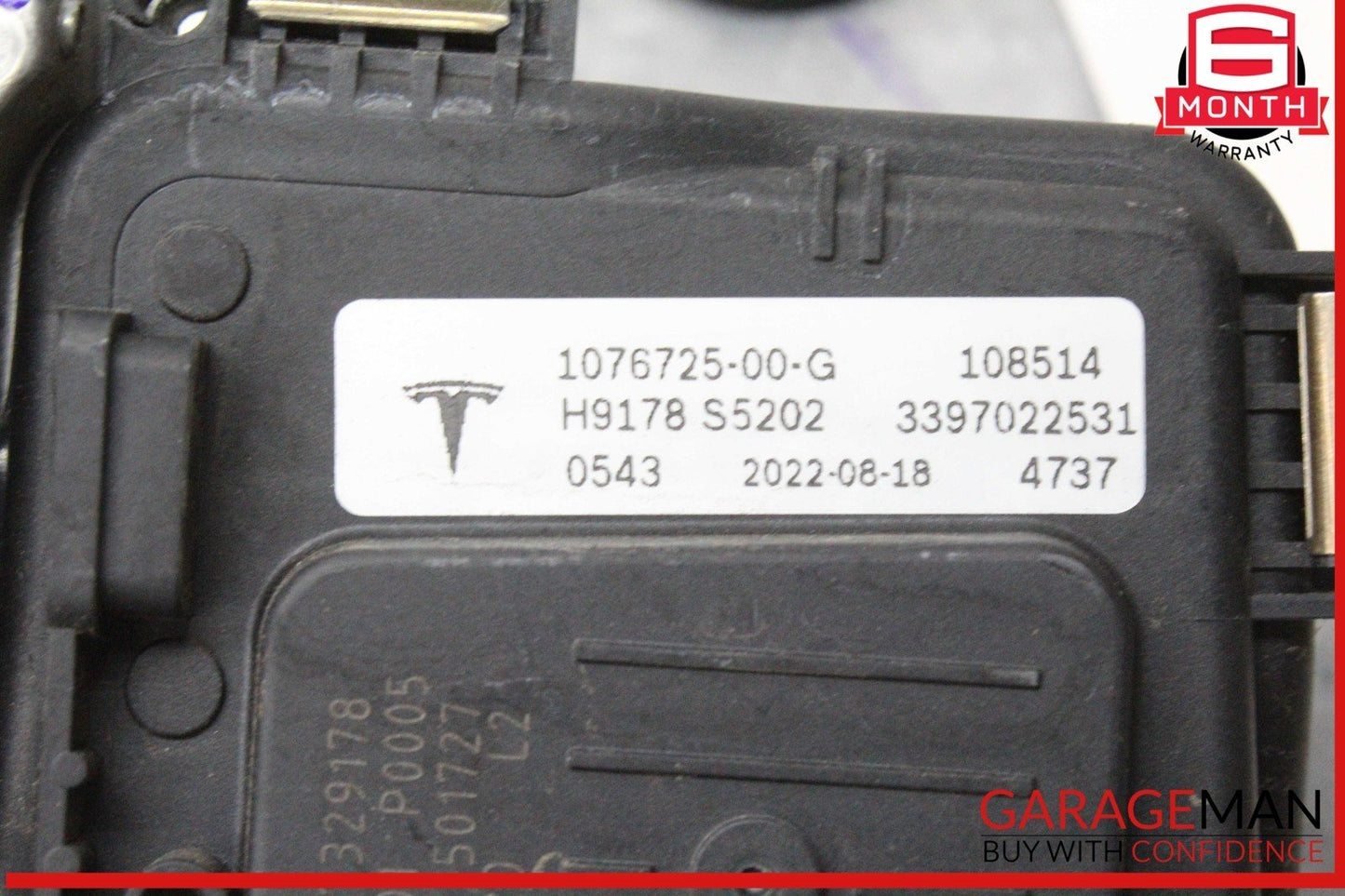 17-23 Tesla Model 3 Front Windshield Wiper Motor w/ Linkage 107672500G OEM