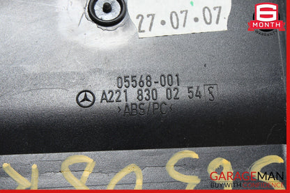 07-14 Mercedes W221 S550 CL550 S63 Front Right Dash AC A/C Air Vent Grille Cover