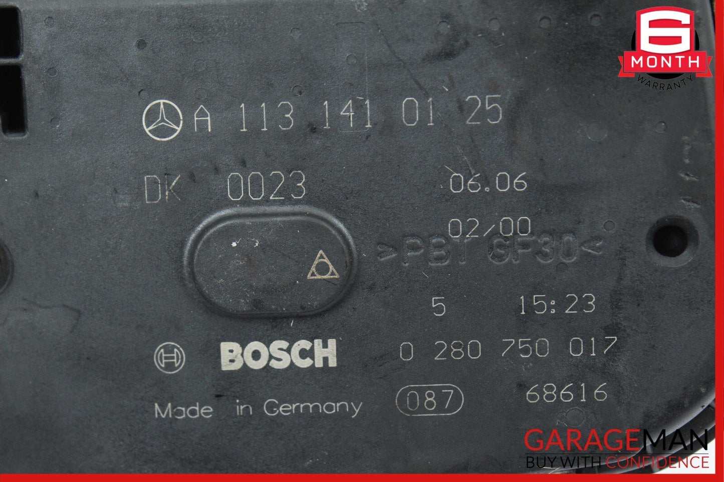 00-13 Mercedes W211 E350 GLK500 S500 Engine Throttle Valve Body 1131410125 OEM